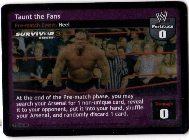 Taunt the Fans (SS3) Foil